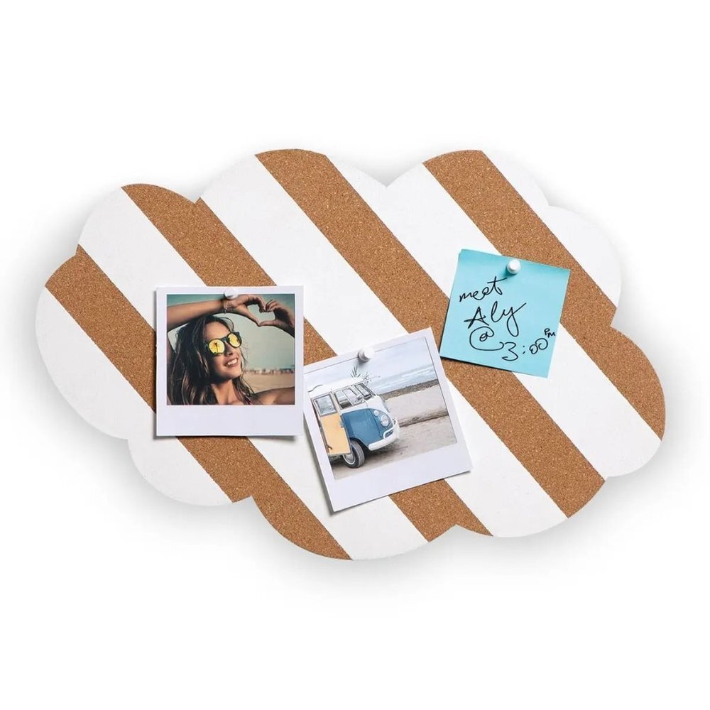 MERKURY INNOVATIONS Stripe Cloud Cork Board In Multicolor